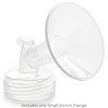 Spectra - Premium Breast Milk Pump Accessory Kit with Baby Bottles - Medium 24mm - Breast Pump Accessories