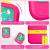 Kids Learning Tablet Educational Learning Pad for Toddlers 2-5 to Learn Alphabets, Numbers, Foods, Time, Music, Vehicles,Tablet Toy for Toddlers Ages 2 3 4 5 6 Years Old Pink