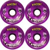 TGM Skateboards Bigfoot Longboard Wheels 76MM 80A SHR Mountain Cruisers Translucent Purple