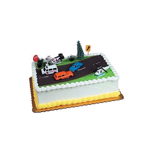 Cake Decorating Kit CupCake Decorating Kit Sports Toys (Emergency Rescue Kit)
