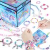 FUNSENLY 2000pcs Charm Beads Bracelet Making Kit for Girls, Jewelry Making Kit for Girls 4-6 8-12, Christmas Birthday Gifts for Girls, Arts and Crafts Girls Toys for Kids Age 4-8 8-12