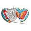 Melissa & Doug Stained Glass Made Easy Activity Kit: Butterfly - 140+ Stickers - Kids Sticker Stained Glass Craft Kit; Sun Catchers For Kids Ages 5+
