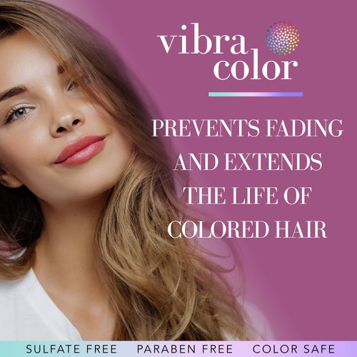 Brocato Vibracolor Color Last Conditioner: Color Safe Conditioner for Colored Hair - Prevents Fading and Extends the Life and Brilliance of Color Treated Hair - No Sulfate or Parabens - 8.5 Oz.