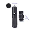 AOOHYEO Paintball 12g Co2 Quick Change -Paintball Gun 12 Gram Carbon Dioxide Cartridges Cylinder Adapter Bottle Black Valve Cartridge Adapter (Black)