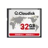 Cloudisk 2-Pack Compact Flash Card 32GB 300X CF 2.0 Card Performance for DSLR Camera, Vintage Digital Camera and Industry Equipment (32GB CompactFlash)