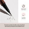 Billion Dollar Brows Raising Brows Liquid Brow Pen, Eyebrow Pen with a MicroTip Applicator Creates Natural Looking Brows Effortlessly and Stays on All Day, Taupe