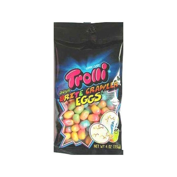 Trolli, Sour Brite Eggs Gummies With A Candy Shell (Pack of 6)