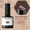 modelones Gel Nail Polish - 6 Colors 2024 Brown Limited Collection Skin Tone Nude Gel Polish Neutral Nail Polish Beige Khaki Gel Nail Polish Set, Soak Off French Nail Art Manicure DIY Home Salon Gift