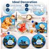 100 Pcs Police Party Plates and Napkins Party Supplies Police Birthday Party Tableware Set Police Officer and Car Party Decorations Favors for Police Theme Party Serves 25
