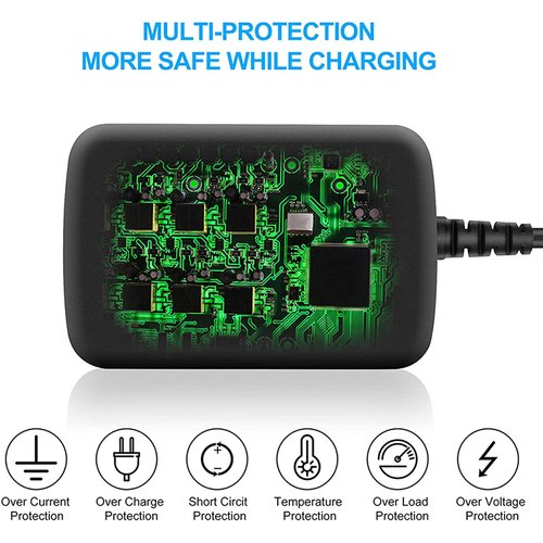 BestCH AC Adapter for IBN Rechargeable 48W LED UV Nail Lamp Nail Dryer Professional Gel Nail Curing Lamp ; Li-ion Charger Model XVE-1260200 XVE1260200 Power Supply Cord Cable Charger PSU