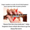 Fantastic Finger Guide for Violins | Stringed Musical Instruments | Fingerboard and Fretboard Stickers for Learning All Notes | Kids/Adult Beginner Violin Finger Guide | Play or Fiddle, 3/4-Size