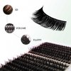 DIY Lash Extension Kit 280Pcs VIVAVENUS Individual Eyelash Clusters 5060 D Curl 9-16mm, Thick long lash Clusters With Lash Bond and Seal, Clusters Remover,Lash Tweezer, For DIY at Home