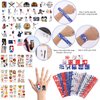 295 Pieces Baseball Party Favors Supplies Set Bulk Mini Baseballs Slap Bracelet Tattoo Sticker Keychain Adjustable Bracelet Goodie Bag Fillers for Sports Baseball Party Gifts Bags (Baseball)