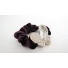 Generic Butterfly blue purple maroon hair tie pony tail holder scrunchie with crystals (Primary color: Maroon)