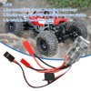 RC Brushed ESC, 30A 4-8V ESC Two Way RC Brushed Motor Speed Controller for 1/16 1/18 1/24 Car Boat (with Brake)