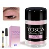 Yosca 5g Sparkle Glitter Cosmetic Grade Pink Makeup Glitter Loose Body Shimmer Powder for Glitter Eyeshadow Lip Face Paint Concert Festival Rave Accessorise - Fairy Pink