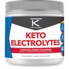 Ketologic Keto Electrolyte Powder (Tropical Punch) 30 Servings - Sugar-Free Hydration Drink Mix with goBHB Complex