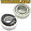 (4 Pack) HD Switch Front Wheel Bearings Replaces Toro 114-1640 TimeCutter, Exmark Quest, Radius, Pioneer Mowers - Bushing to Bearing Conversion Kit - Steel Seals