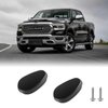 LitMiRaCle Running Board End Caps for 2013-2022 Dodge Ram 1500 Crew Cab, Side Steps Bars End Caps Cover Set Compatible with 2013-2019 Dodge Ram 2500 3500