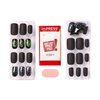 KISS imPRESS Limited Edition Halloween Press-On Nails, Glow-In-The-Dark, PureFit Technology, Witchful Thinking’, with Prep Pad, Mini File, Cuticle Stick, & 30 Fake Nails