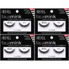 Ardell Lash Faux Mink Lashes 815, Natural Wispy False Eyelashes, 4-Pack