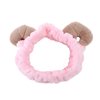 Hofar Sheep Horn Animal Face Wash Headband for Women Headband for Washing Face Cartoon Cute Creative Hair Accessories