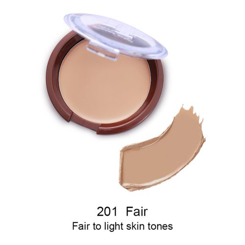 MAEPEOR Matte Bronzer 6 Colors Cream Contour Palette Face Sculpting Long Lasting Highly Pigmented SweatProof Face Bronzer Makeup (01 Fair)