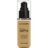 L.A. COLORS Truly Matte Foundation, Nude, 1.35 Fl. Oz.