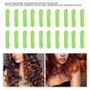 20pcs Perm Rods Set Natural Hair Curlers Rollers Cold Wave Perming Rods Hair DIY Hairdressing Styling Tools for Beginner Home Hair Salon