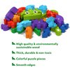 Skillmatics Wooden Puzzle - The Clever Caterpillar, 26 Pieces, 2 Puzzles in 1, Learn Letters & Numbers, Gifts for Boys & Girls Ages 3, 4, 5, 6, 7
