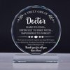 Uniquilling Gifts for Doctor, Best Doctor Award Crystal Plaque with Gift Box Packaging, Appreciation/Thank You Gifts for Doctor, Christmas/Retirement/Birthday Gifts for Doctor