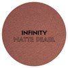 Infinity Brown Matte Pearl Powder Blush - Highly Pigmented Blusher Makeup, Cheek and Face Magnetic Refill Pan, Professional Quality Make Up, Paraben Gluten Cruelty Free Cosmetics Beauty Junkees [37mm]