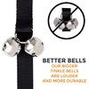 Mighty Paw - Dog Doorbells - Efficient Potty Training Tool - Ideal for Housetraining Dogs - Dog Pee Bells Door - Potty Train Bell - Pet Door Bells Potty Training - Dog House Training Bell - Puppy Bell