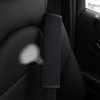 Osilly 2Pcs Car Seat Belt Covers, Mesh Universal Seatbelt Shoulder Strap Protector, Breathable Auto Seat Belt Pads Cover, Harness Cushion for Comfortable Driving, Automotive Accessories (Black)