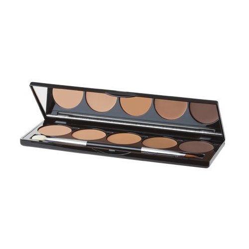 Jolie Ultra Blendable 5 Shade Cream Contouring & Highlighting Palette (Medium)
