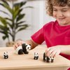 Terra by Battat – 4 Pcs Giant Panda Family – Realistic Plastic Animal Figures – Zoo Animal Toys for Kids and Toddlers Age 3+