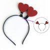 Funny Love Heart for Arrow Headband Valentines Day Elastic Hair Hoop Hair Accessories for Holiday Costume Party Hats and Caps