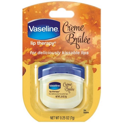 Vaseline Lip Creme Brulee Size .25z Vaseline Lip Therapy Creme Brulee .25z