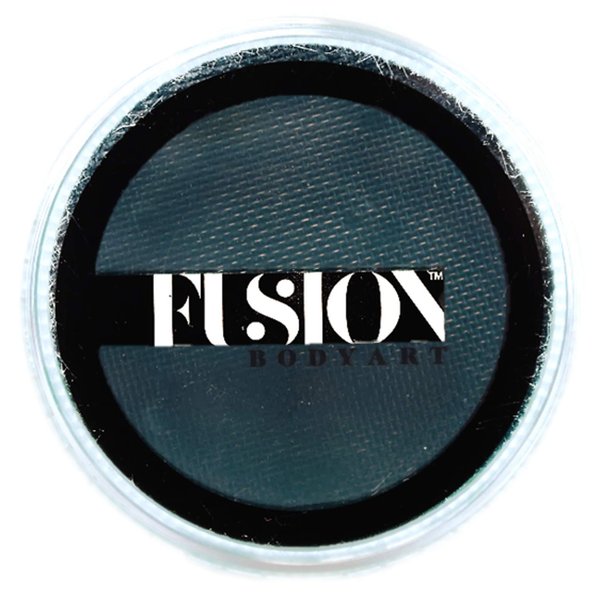 Fusion Body Art Pro Face Paint | Prime Deep Green (32gm), Professional Quality Water Activated Face and Body Paint Supplies Single Makeup Cake Hypoallergenic, Non-Toxic, Safe, Vegan