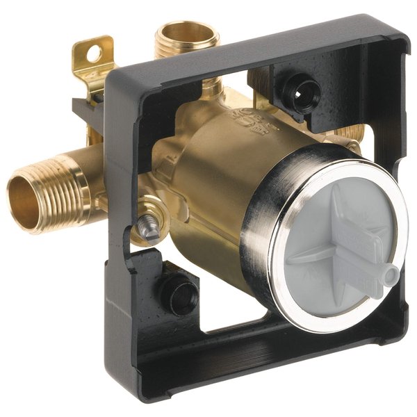 Delta Faucet R10000-UNWSHF MultiChoice Universal Shower Valve Body for Shower Faucet Trim Kits (with Screwdriver Stops)