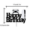 Video Game Cake Topper - Game Controller Happy Birthday Cake Decorations - PS5 Gaming Cake Topper for Boys Men's Game Theme Party