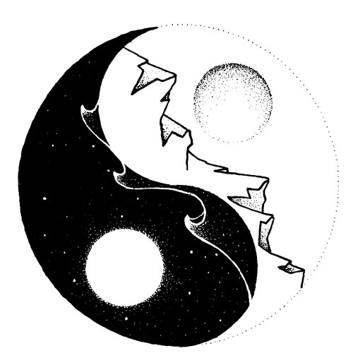 Inkbox Temporary Tattoos, Semi-Permanent Tattoo, One Premium Easy Long Lasting, Water-Resistant Temp Tattoo with For Now Ink - Lasts 1-2 Weeks, Yin Yang Tattoo, 3 x 3 in, As Above So Below