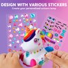 Klever Kits DIY Night Light- Paint Your Own Unicorn Lamp- Arts & Crafts Kit School Activities Art Supplies Painting Kits, Birthday Gifts for Girls Boys Aged 6+