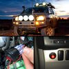 Nilight Led Light Bar Wiring Harness Kit 16AWG 12V On Off Waterproof Switch Power Relay Blade Fuse-4 Leads
