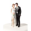 Personalized Funny Sexy Tender Touch Bride and Groom Weddding Cake Topper: Custom Hair Color Available