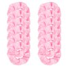 Jaciya 12 Packs Pink Hair Scrunchies Satin Scrunchy Elastic Band Hair Bobbles Scrunchies Hair Ties Ponytail Holder Hair Accessories for Women Girls