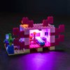 Brickshining LED Lighting Compatible with Lego The Axolotl House 21247, Light Kit Compatible with Lego 21247, Giving Light to Model, NOT Included The Model Set（Standard Version）