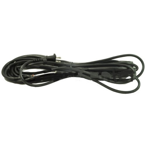 Bissell Vacuum Cleaner Power Supply Cord Black 17/2 12amp Polarized
