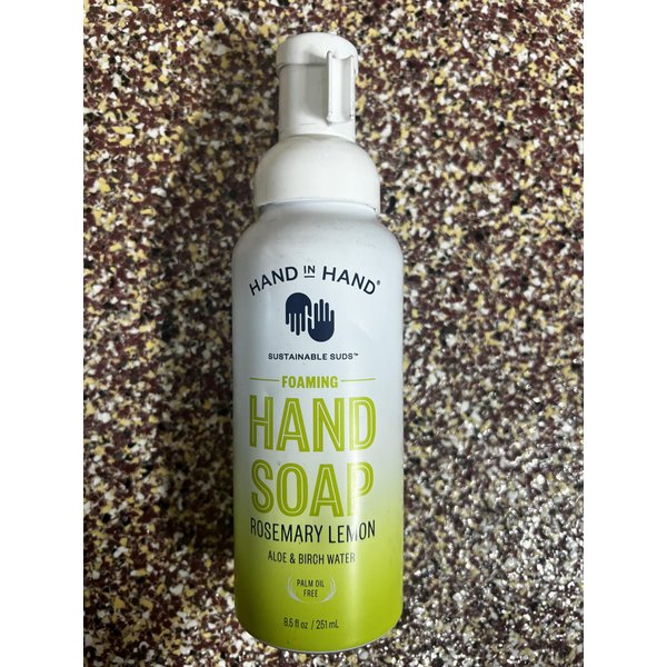 HAND IN HAND Rosemary Lemon Foaming Hand Soap, 9 FZ