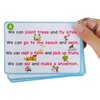 Richardy Weather & Seasons Flashcards Educational Learning Toys Toddlers Kids Learning Pocket Cards Kindergarten Supplies